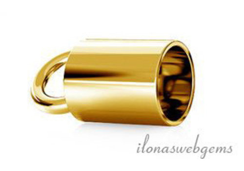 Vermeil end cap 1.3mm