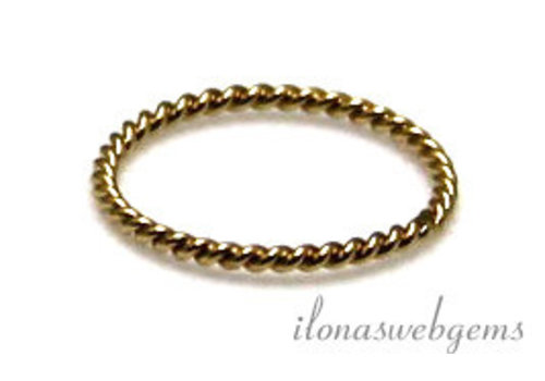 14/20 Gold filled closed eye/ring approx. 10x0.7mm