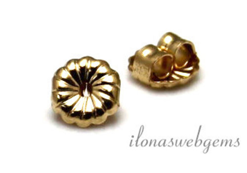 1 paar 14/20 Gold filled poussettes