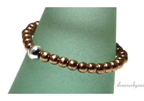 Inspiration Ring: Rose Gold gefüllt, Sterling Silber Abstandshalter