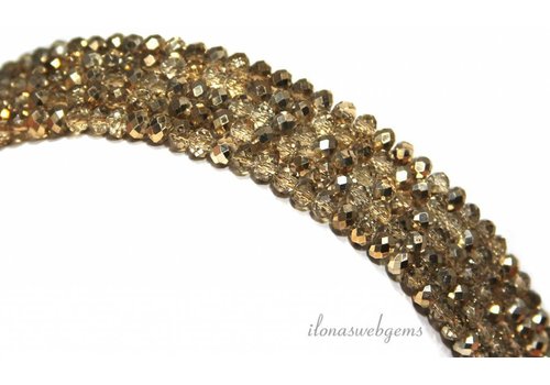 Swarovski Stil Kristall-Perlen über 4x3mm