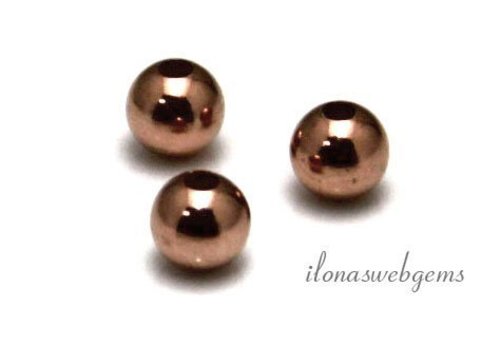 14/20 Rosé  gold filled spacer/kraal ca. 5mm