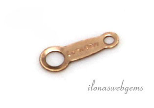 1 piece rosé gold filled selection plate approx. 8mm
