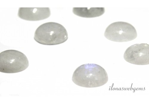 Rainbow Moonstone Cabochon 12mm