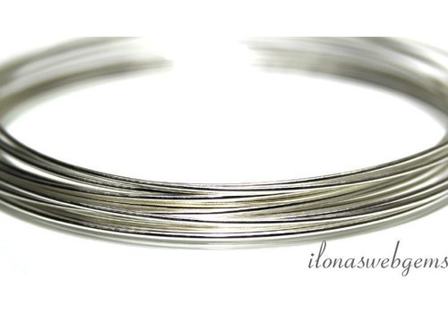 1cm sterling silver wire hard 0.4mm / 26GA