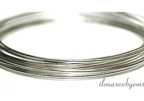 1cm sterling silver wire hard 0.6mm / 22GA