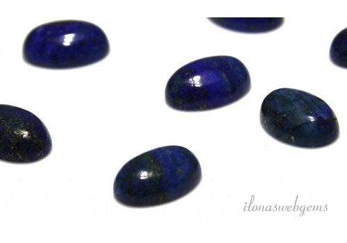 Lapis Lazuli cabochon ovaal ca. 12x10mm