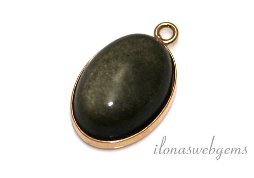 Inspiration pendant with cabochon oval