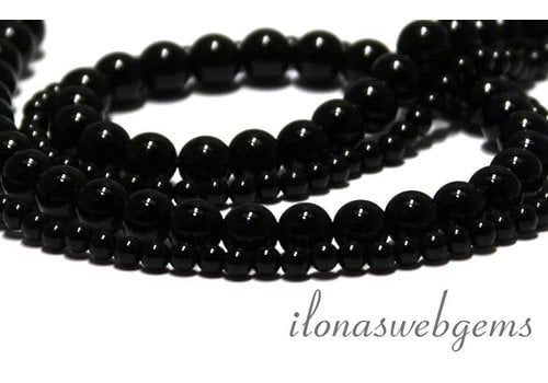 Onyx kralen rond mini ca. 2mm
