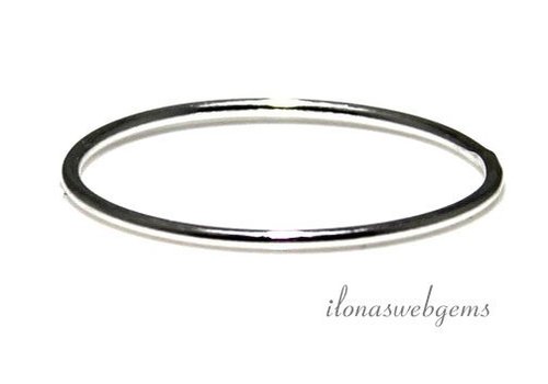 Sterling zilveren ring 22mm