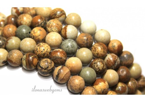 Desert Jasper beads around 10mm