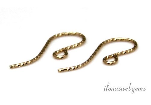 Gold filled oorhaakjes