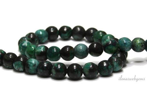 New African turquoise beads ca. 8mm