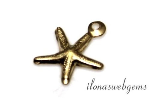 14k / 20 Gold, das gefüllte Reiz Seestern