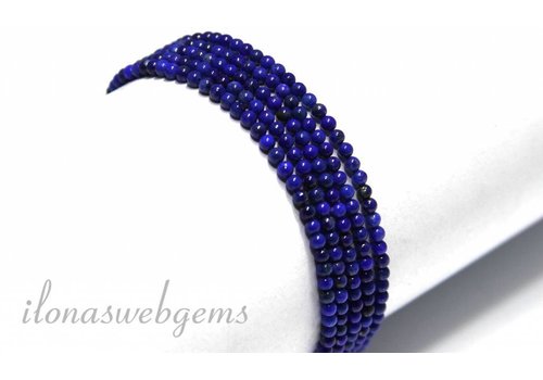 Lapis Lazuli beads mini round about 2mm AA quality