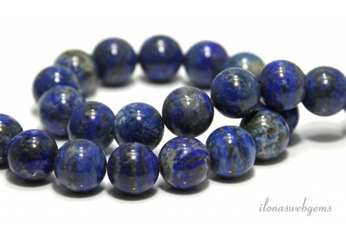 Lapis lazuli kralen rond ca. 15.5mm