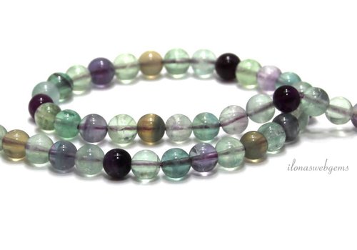 Fluorite beads around 8mm