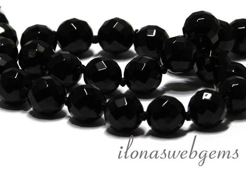 Onyx Perle Facettentiert ca. 12mm