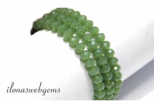 Kristallperlen im Swarovski Stil, ca. 6x5mm