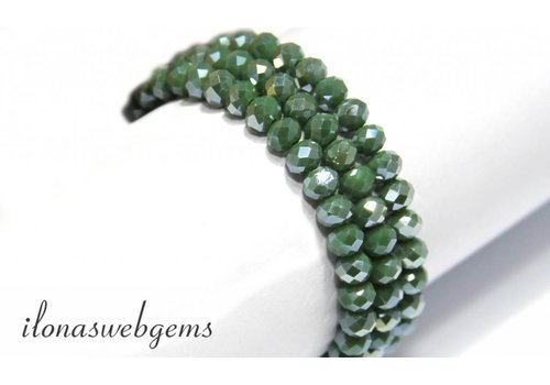 Kristallperlen im Swarovski Stil, ca. 6x5mm