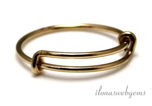 14k/20 Gold filled ring ca. 18.5x1mm