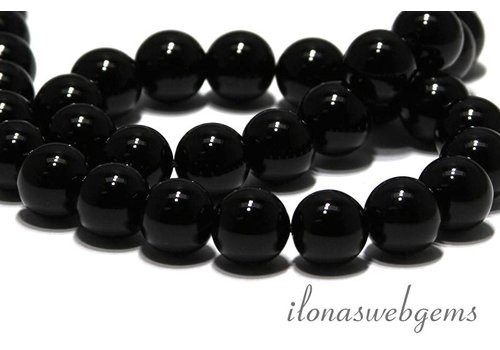 Onyx kralen rond ca. 12mm