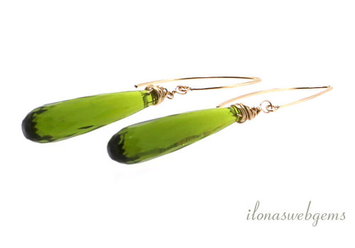Inspiratie Hydro quartz oorhangers God filled