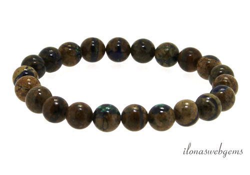 Azuriet kralen armband AAA kwaliteit