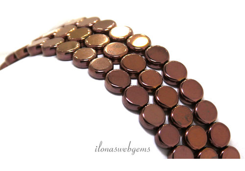 Hematite beads coins around 6mm