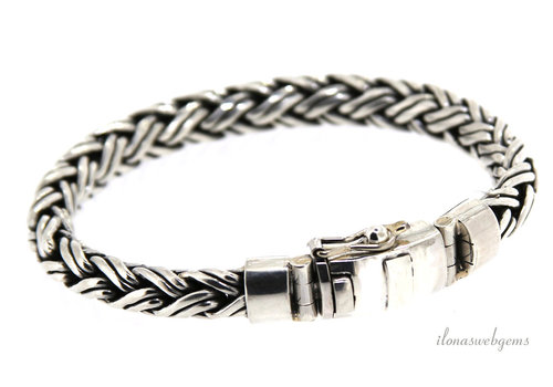 Sterling zilveren Buddha to Buddha style armband