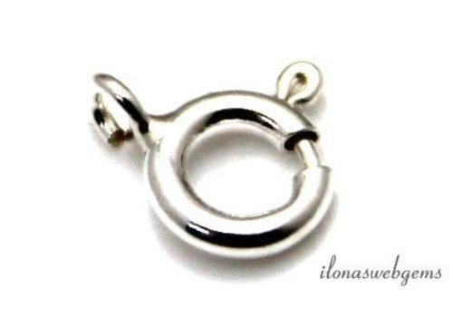 Silber gefüllter Federring um 5mm