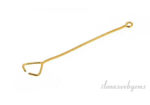 Vermeil hanger met bail