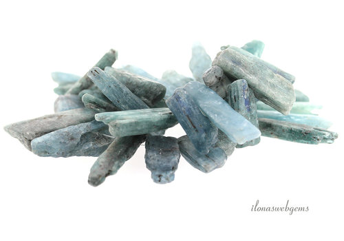 Kyanite beads side drill around 38x10x7mm