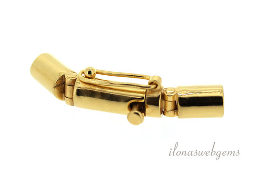 Vermeil slotje ca. 37x5mm