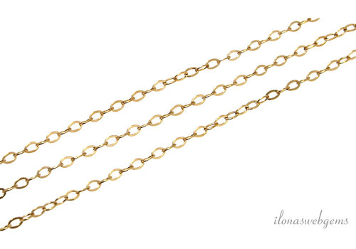 1cm 14k/20 Gold filled chain approx. 2.3mm