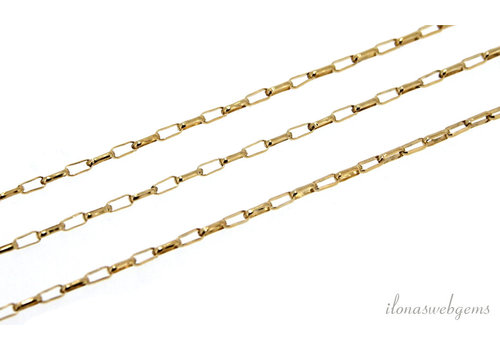 1cm 14k/20 Gold filled chain link approx. 2x1mm