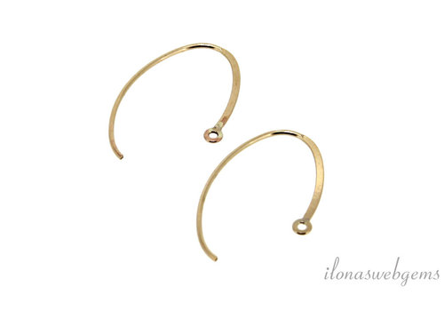 gold filled oorbelhaakje