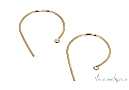 gold filled oorbelhaakje