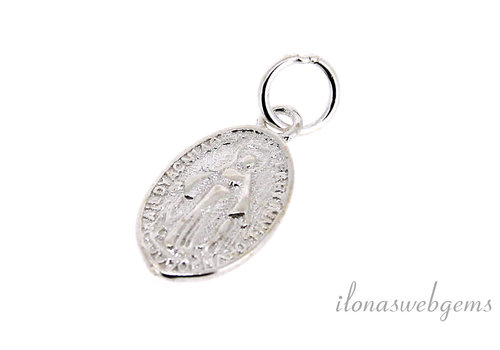 Sterling Silber Charm um 12,5x9mm