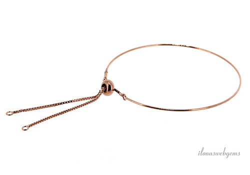 Armband rosé Vermeil1.2