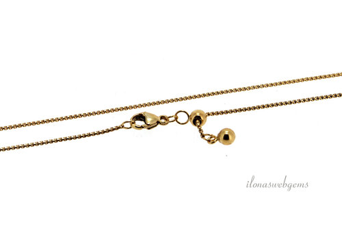Venetian Gold filled Necklace 55cm adjustable