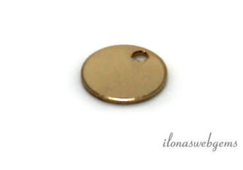 14K/20 Goldfilled label approx. 6mm