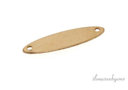 14/20 Gold filled connector ca. 24x6mm