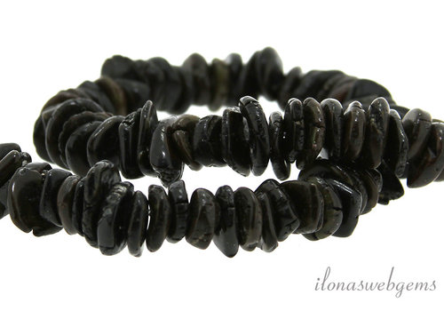 Howlite beads chips around 12x3mm