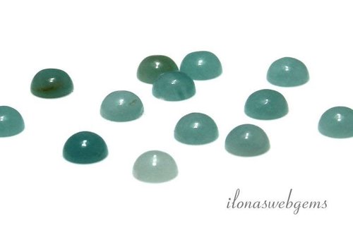 Amazonit Cabochon ca. 2mm