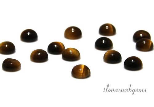 Tigerauge Cabochon ca. 2mm