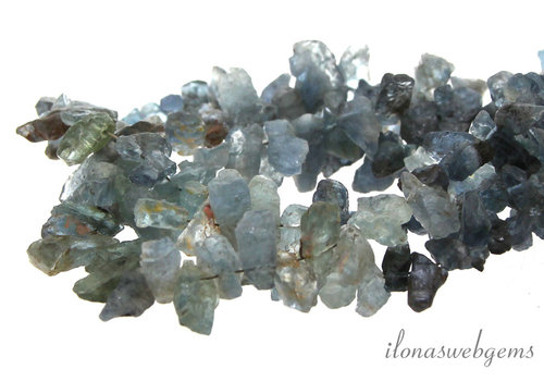 Aquamarine beads roughly around 8-10mm