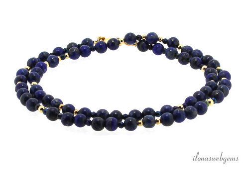 Inspiratie: Armband / collier in 1 - Lapis Lazuli