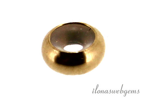 14/20 Gold gefüllter Smartbead, ca. 5,0 mm