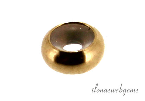 14k/20 Gold gefüllter Smartbead, ca. 5,0 mm